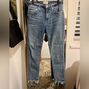Agolde Sophie High Rise Skinny Cropped Jean